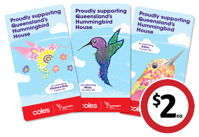 The 3 donations cards for the appeal in 2025