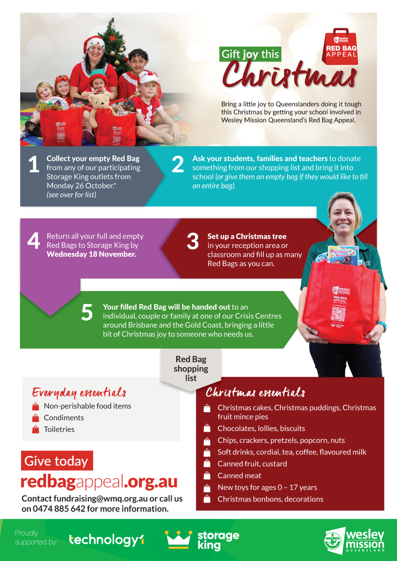 How the Red Bag Appeal works for schools